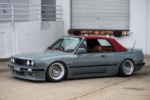 BMW E30 Cabriolet Airride Widebody Seite