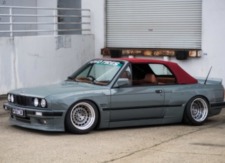 Richtig schön rechtsgelenkt: E30 Cabrio auf kalifornische Art