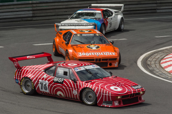 Das BMW-M1-Procar-Revival war ein Publikumsmagnet.