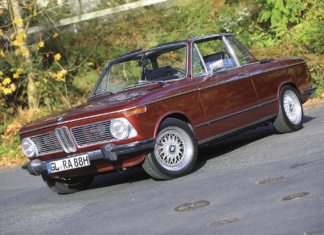1972er BMW 2002 Cabriolet